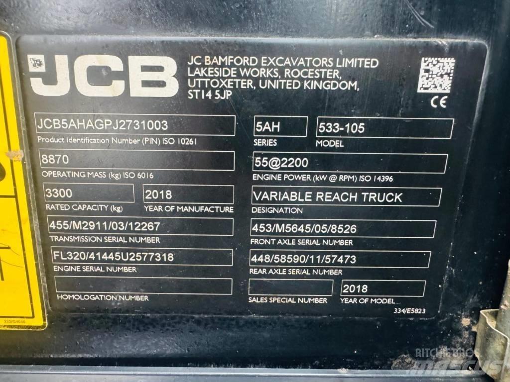 JCB 533-105 Verreikers
