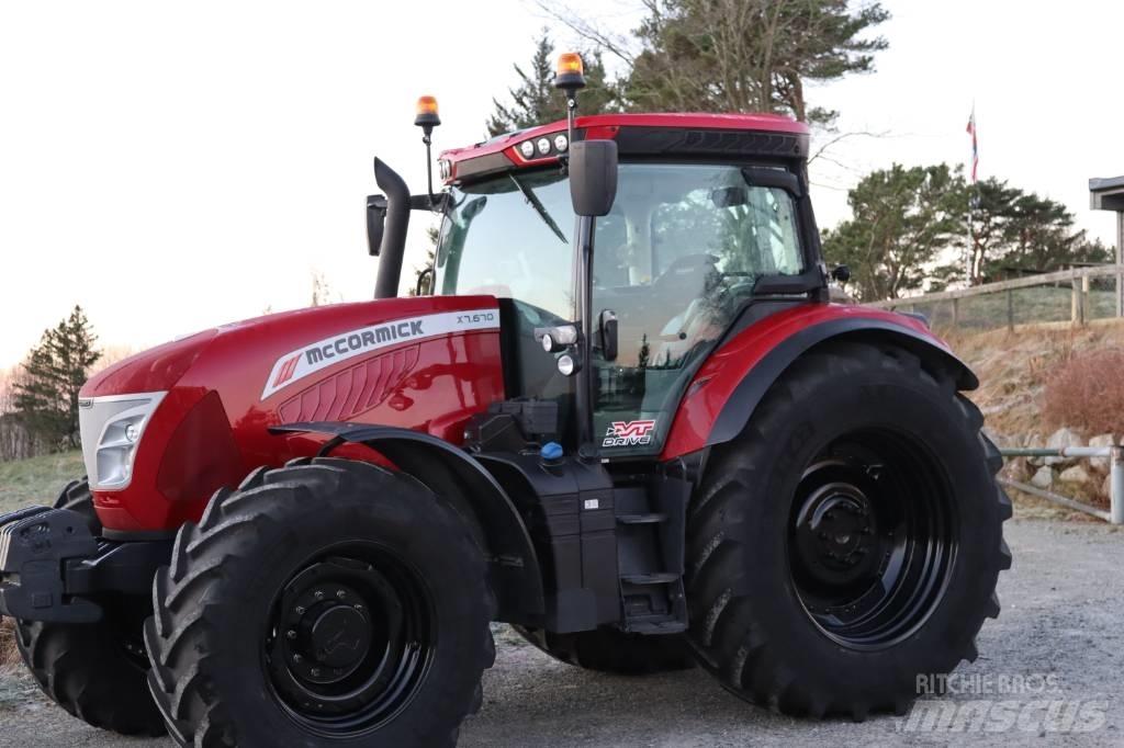 McCormick X 7.670 Tractoren