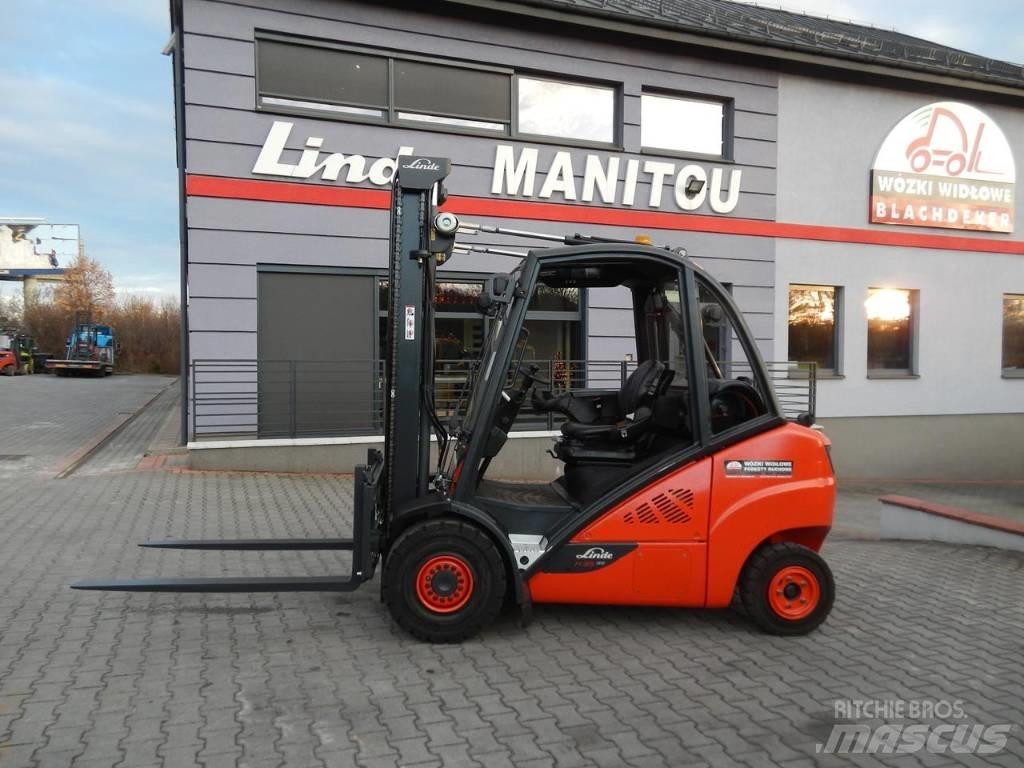 Linde H35T-02 LPG heftrucks