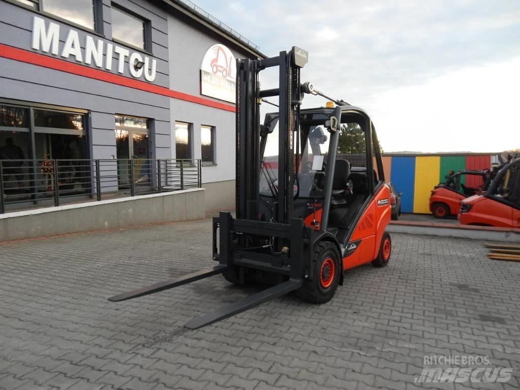 Linde H35T-02 LPG heftrucks