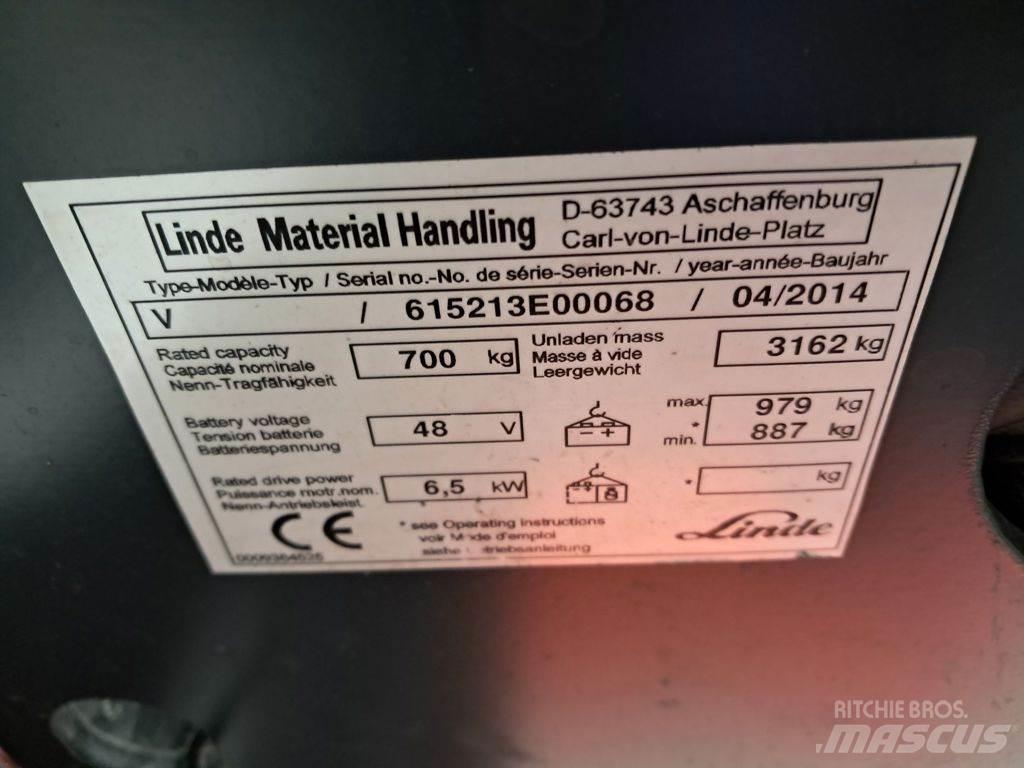 Linde V Orderpicker voor laag niveau