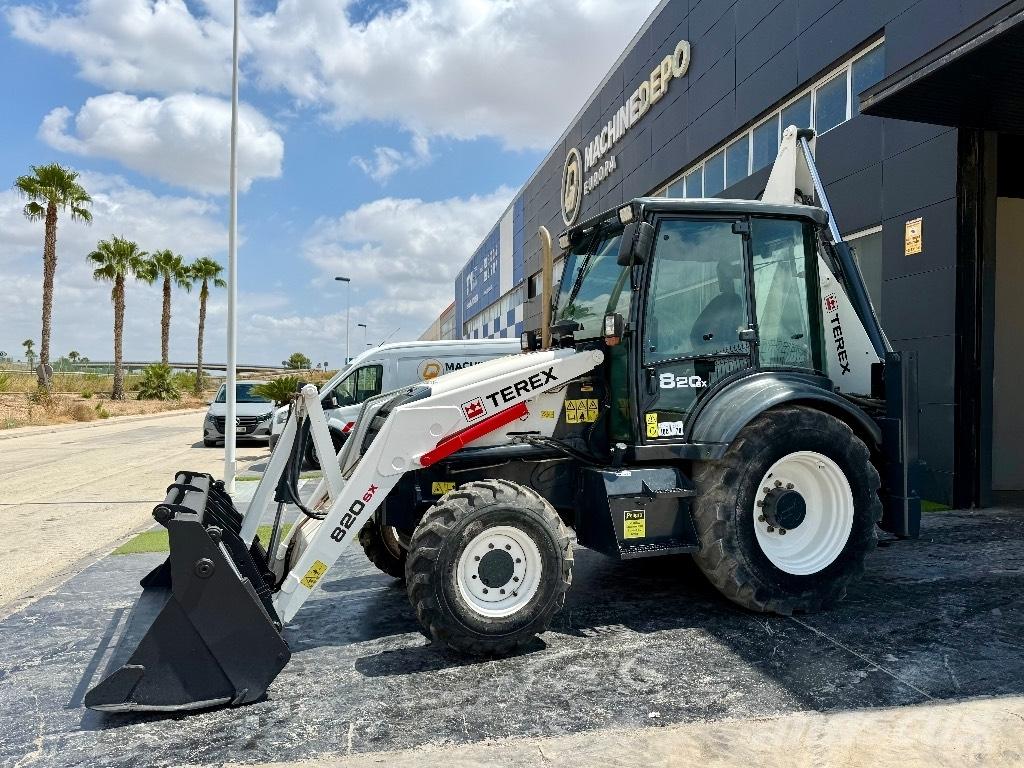 Terex 820 Graaf-laadcombinaties