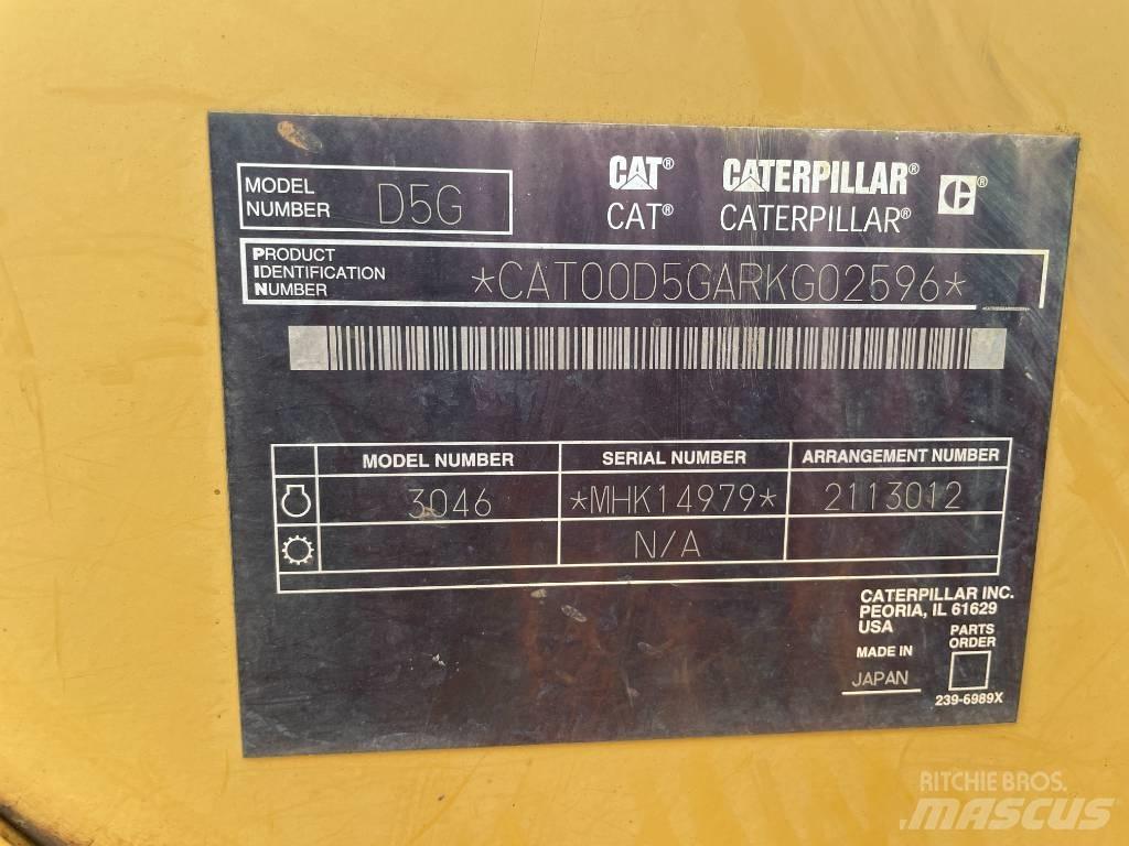 CAT D 5 LGP Rupsdozers