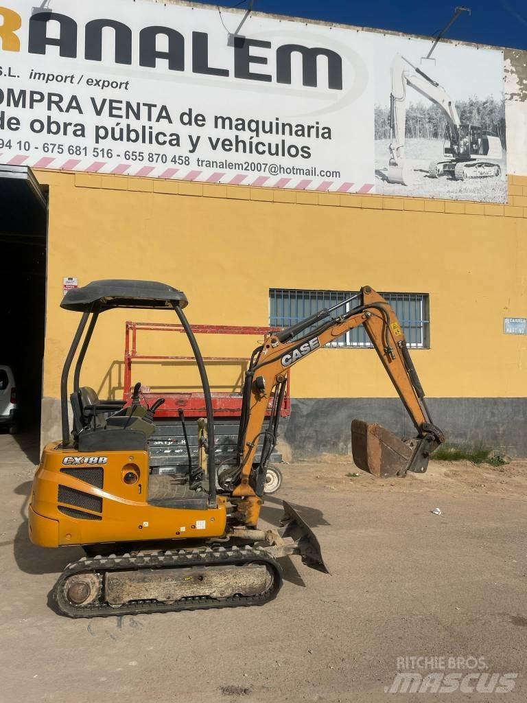 CASE CX 18 B Minigraafmachines < 7t