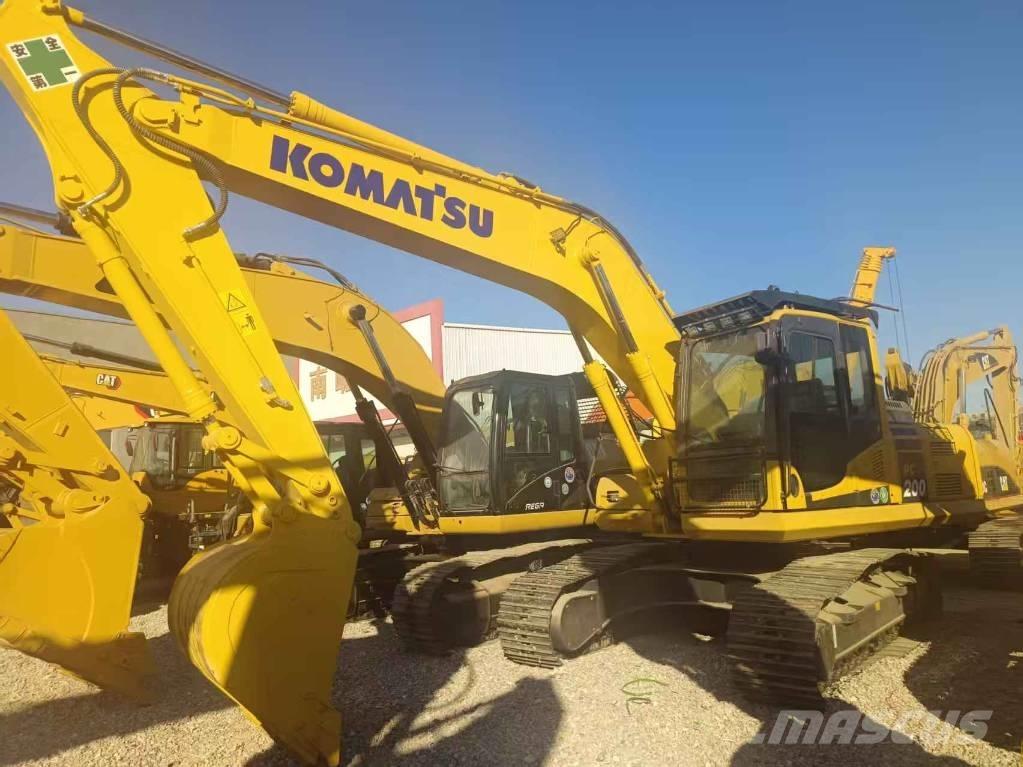 Komatsu PC 200 Rupsgraafmachines