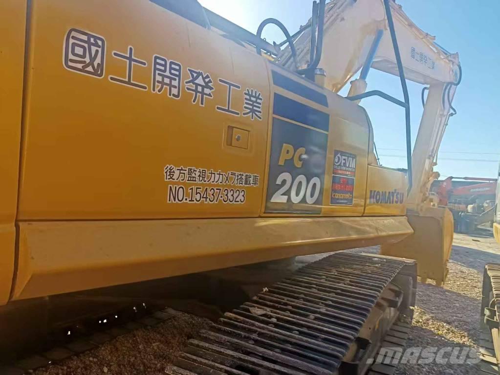 Komatsu PC 200 Rupsgraafmachines