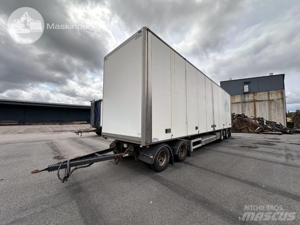 NTM UTP-39L-4 Gesloten opbouw trailers