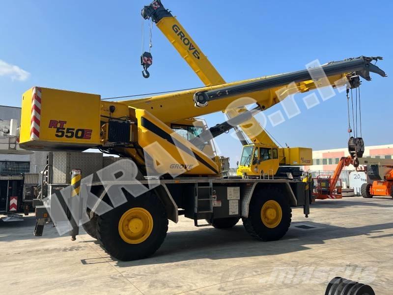 Grove RT550E Ruw terrein kranen