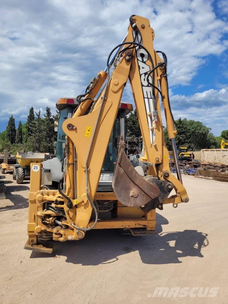 CASE 580 SR-4 PT Graaf-laadcombinaties