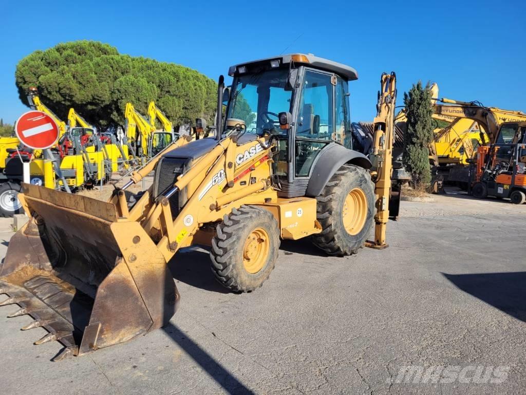 CASE 580 SR-4 PT Graaf-laadcombinaties