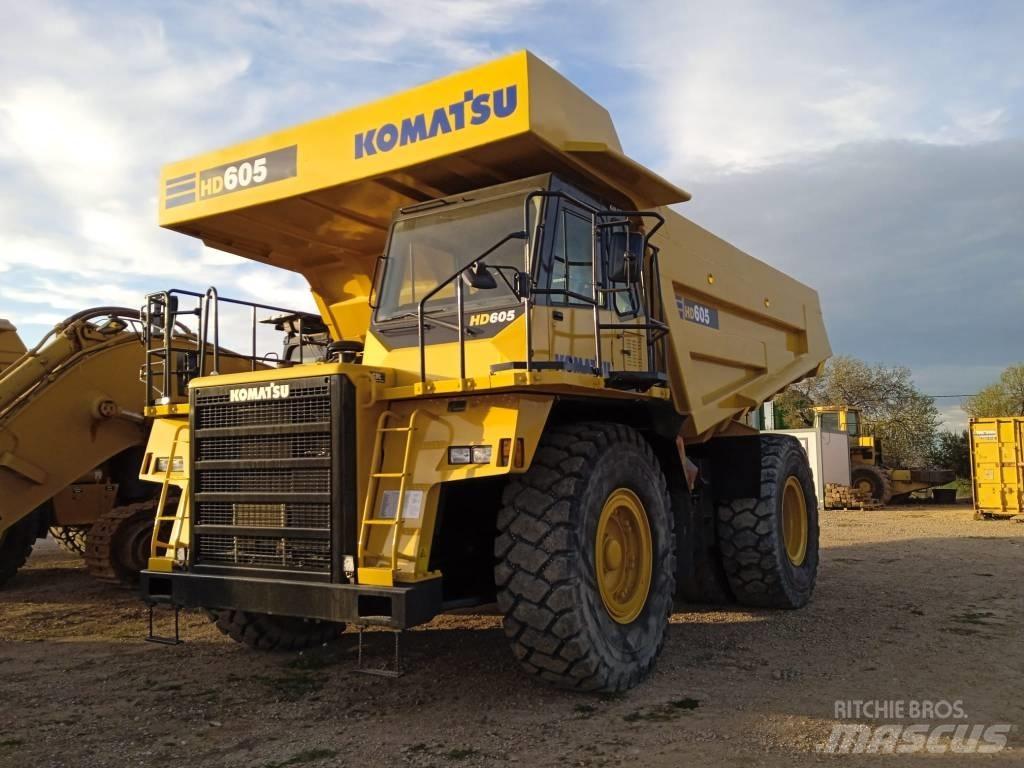 Komatsu HD 605-7E0 Starre dumpers