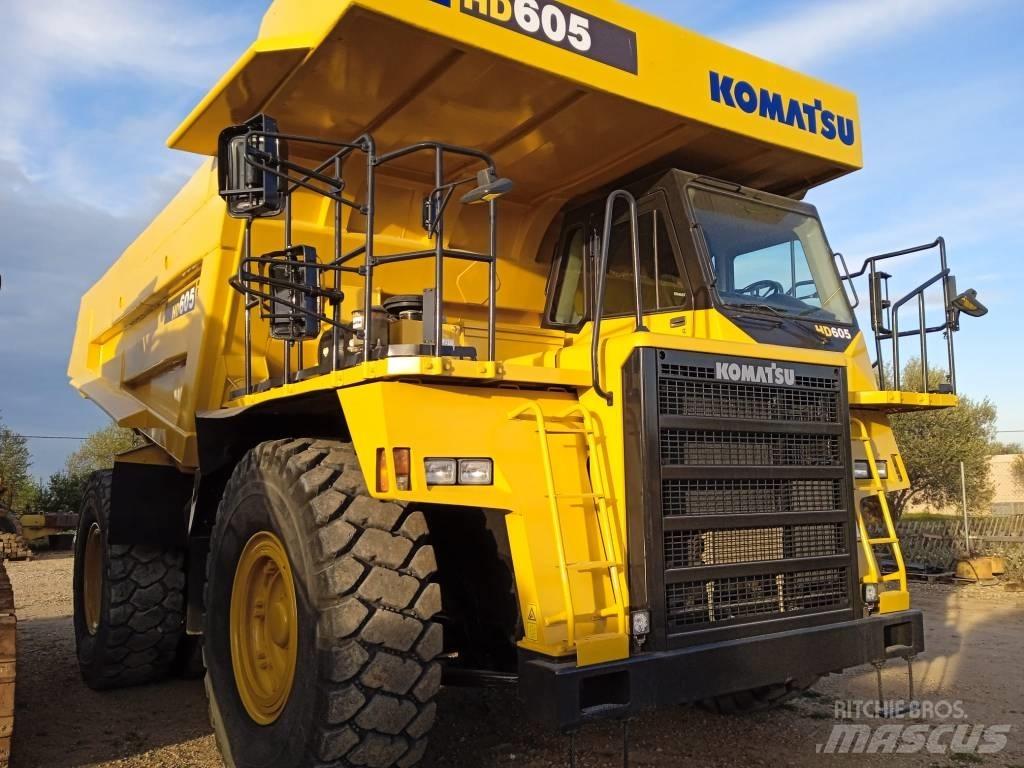 Komatsu HD 605-7E0 Starre dumpers
