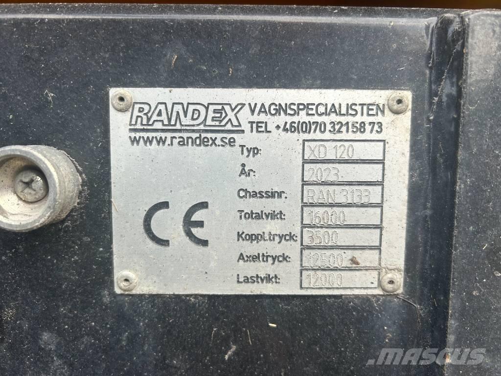 Randex XD 120 Kipperaanhangers