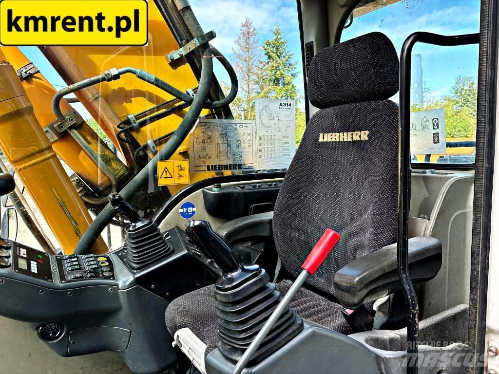 Liebherr A 314 Wielgraafmachines