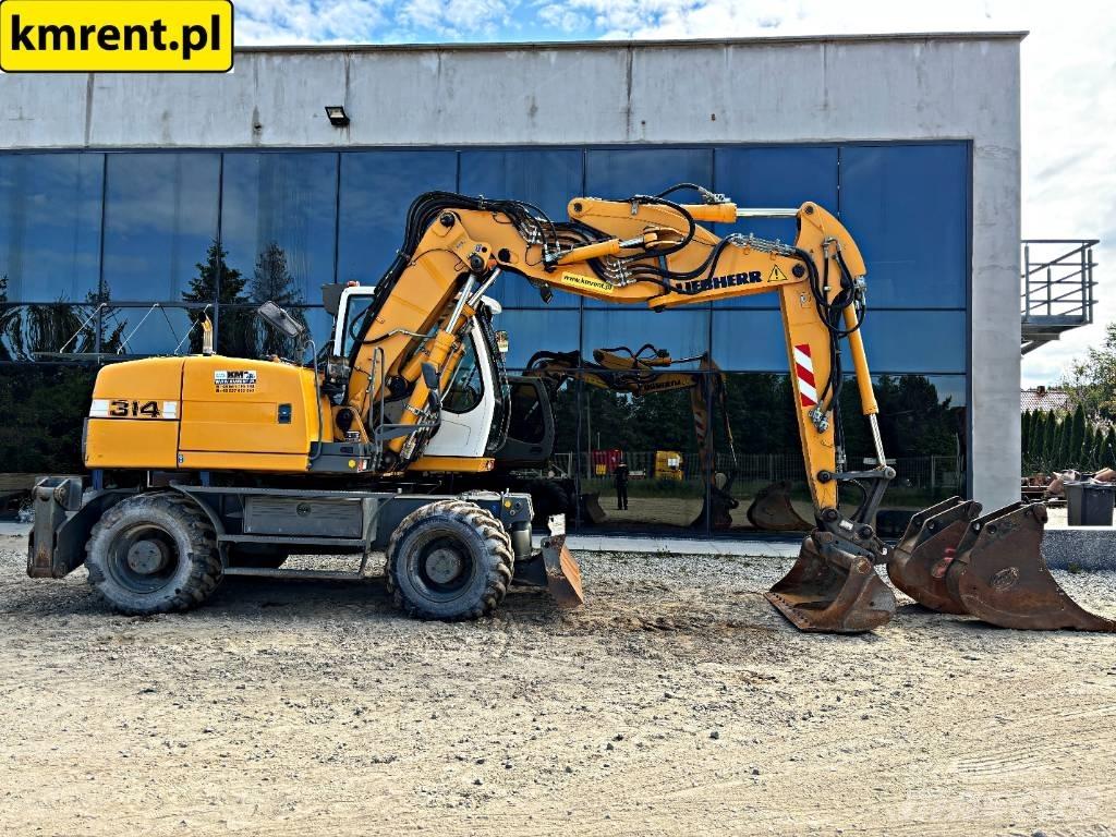 Liebherr A 314 Wielgraafmachines