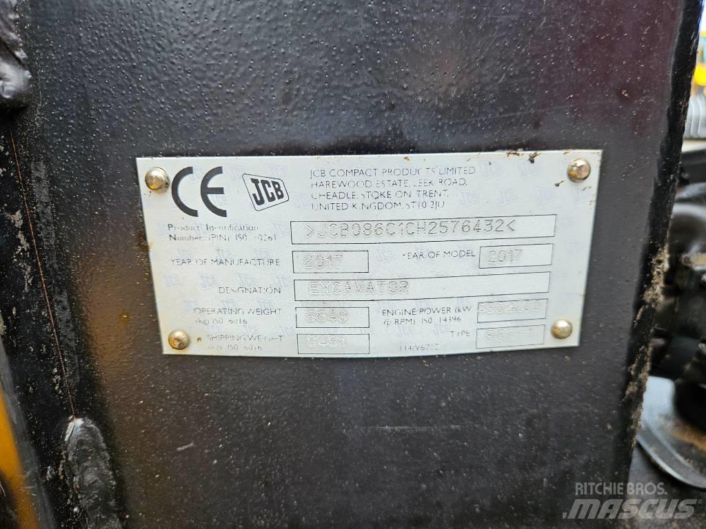 JCB 86 C-1 eco Midigraafmachines 7t - 12t
