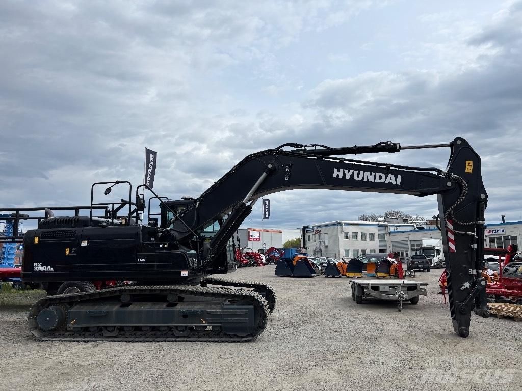 Hyundai HX300A L Rupsgraafmachines