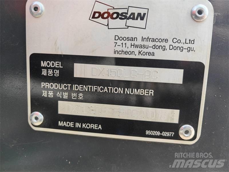 Doosan 150 Rupsgraafmachines