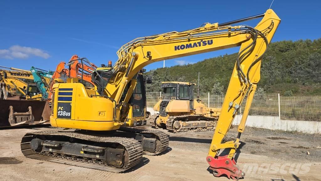 Komatsu PC 138 US-11 Rupsgraafmachines