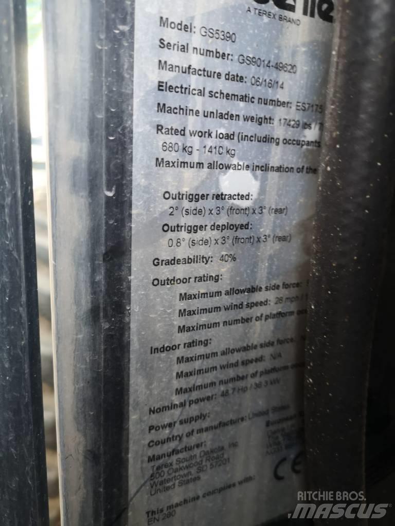 Genie GS 5390 RT Schaarhoogwerkers
