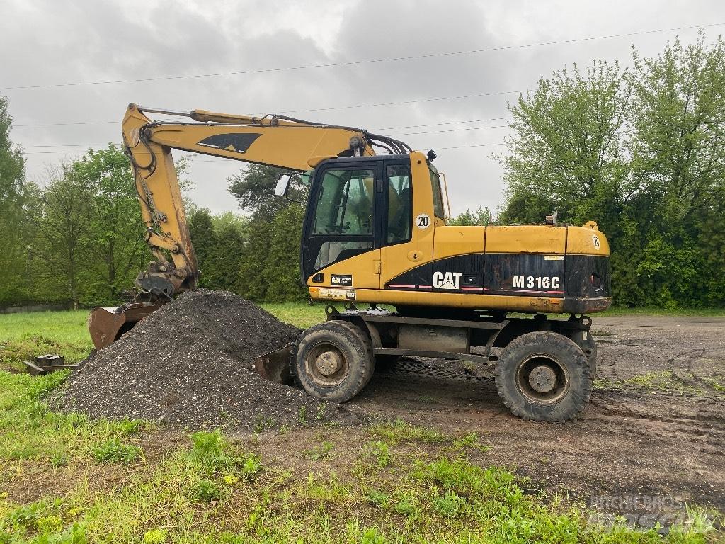 CAT M 316 C Wielgraafmachines