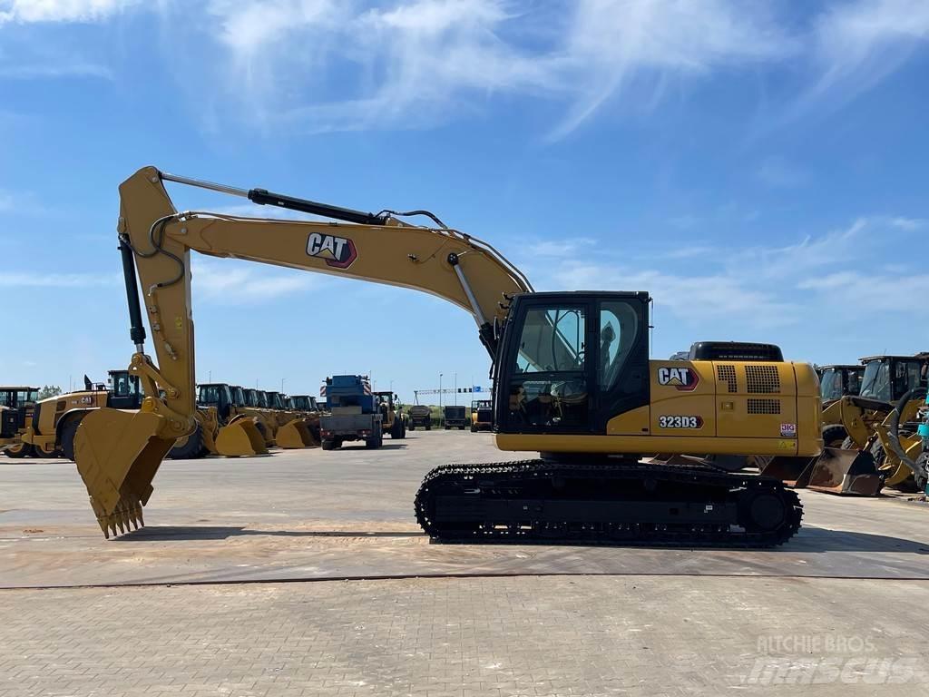 CAT 323D3 Speciale Graafmachines