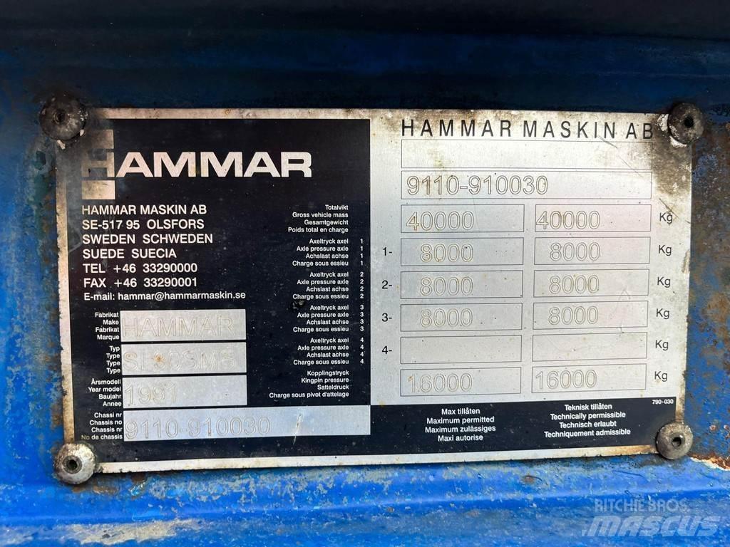 Hammar SL 30 SMS Containerchassis