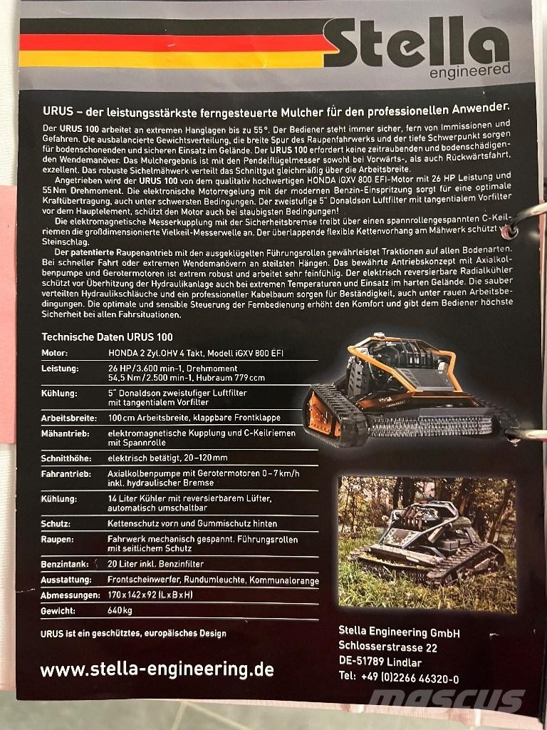  Stella URUS 100 Robotmaaiers