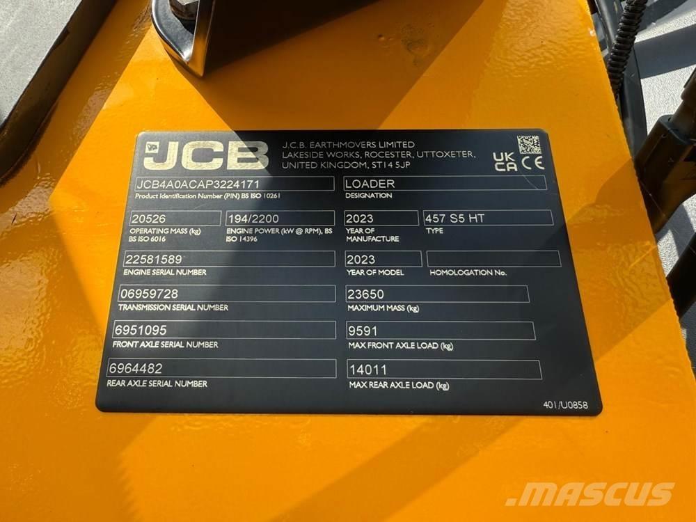 JCB 457 HT Wielladers