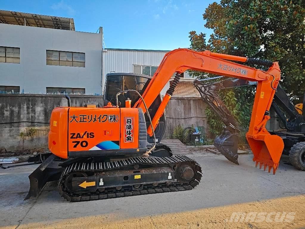 Hitachi ZX 70 Midigraafmachines 7t - 12t