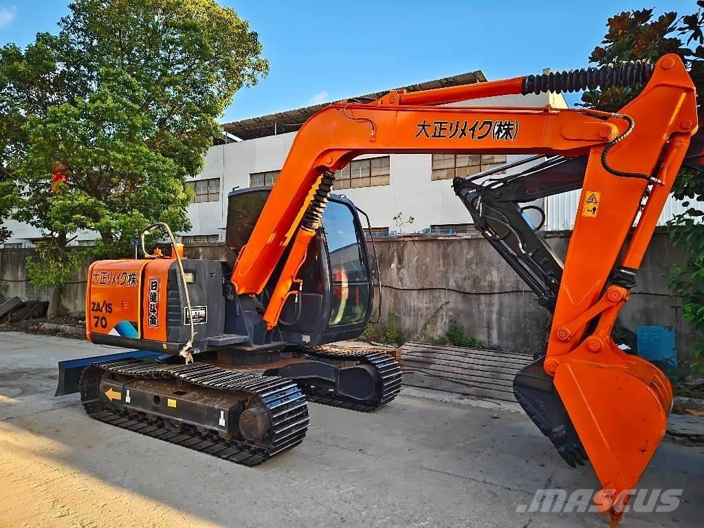 Hitachi ZX 70 Midigraafmachines 7t - 12t