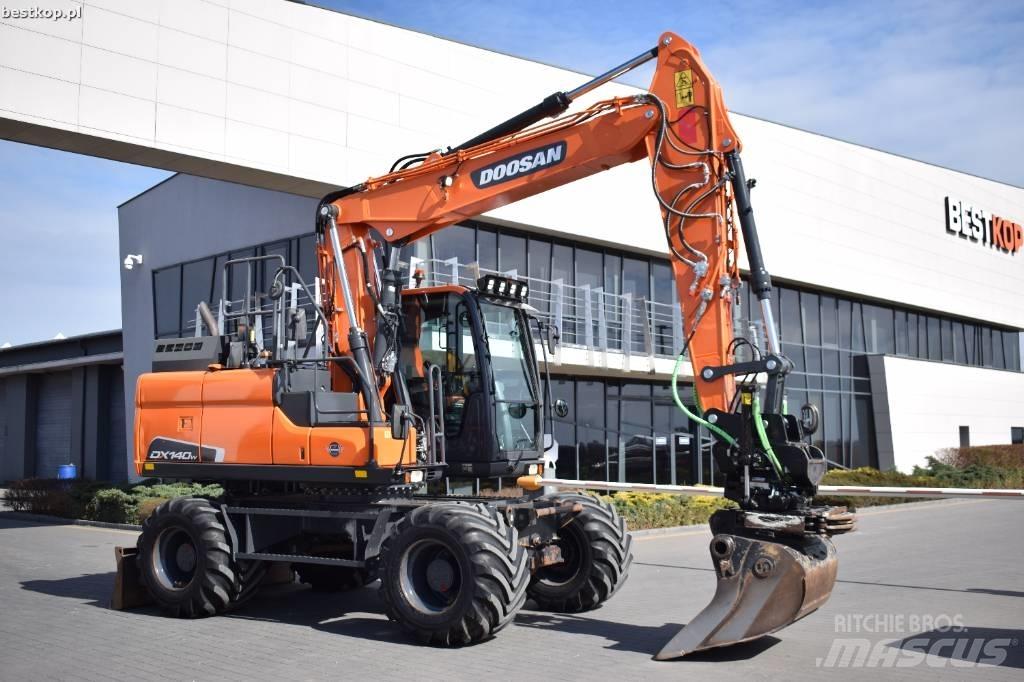 Doosan DX 140 W-5 Wielgraafmachines