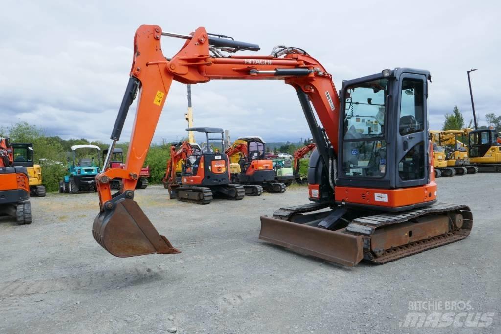 Hitachi ZX55UR-5B Minigraafmachines < 7t