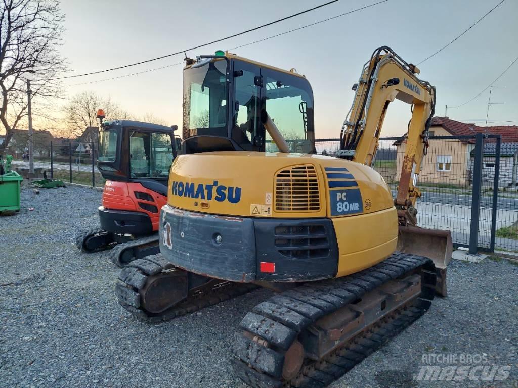 Komatsu PC 80 MR Midigraafmachines 7t - 12t