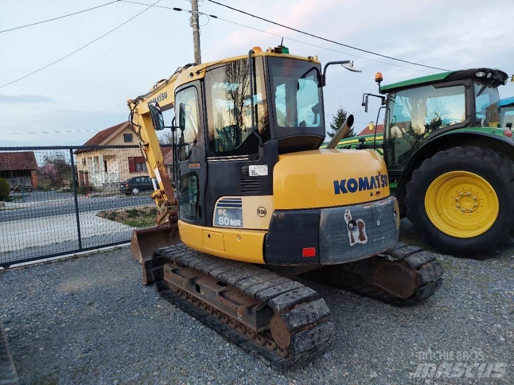 Komatsu PC 80 MR Midigraafmachines 7t - 12t