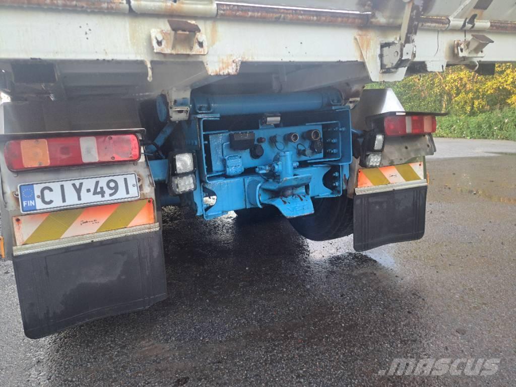 Volvo FH 12 380 Vlakke laadvloer met kraan