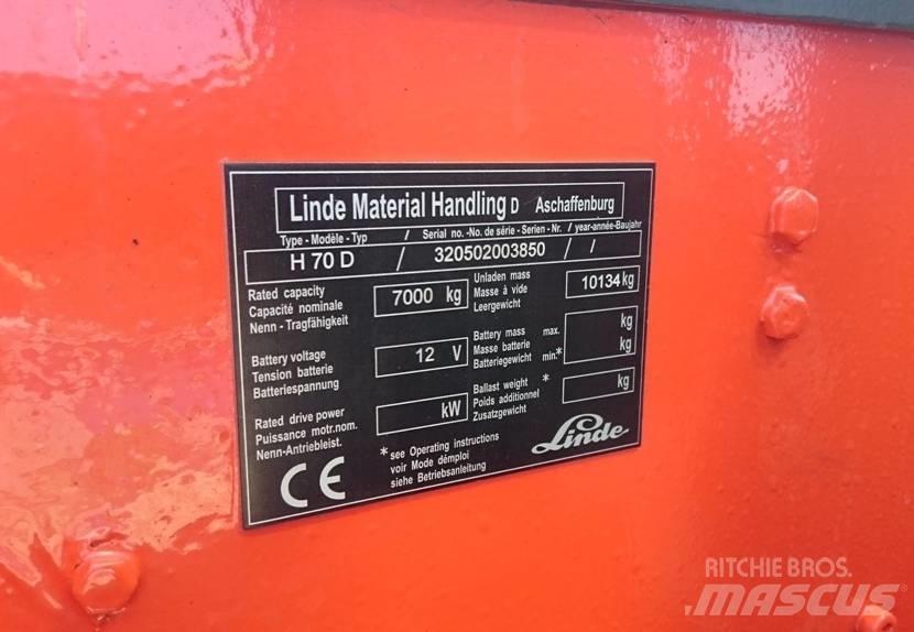 Linde H 70 D Diesel heftrucks