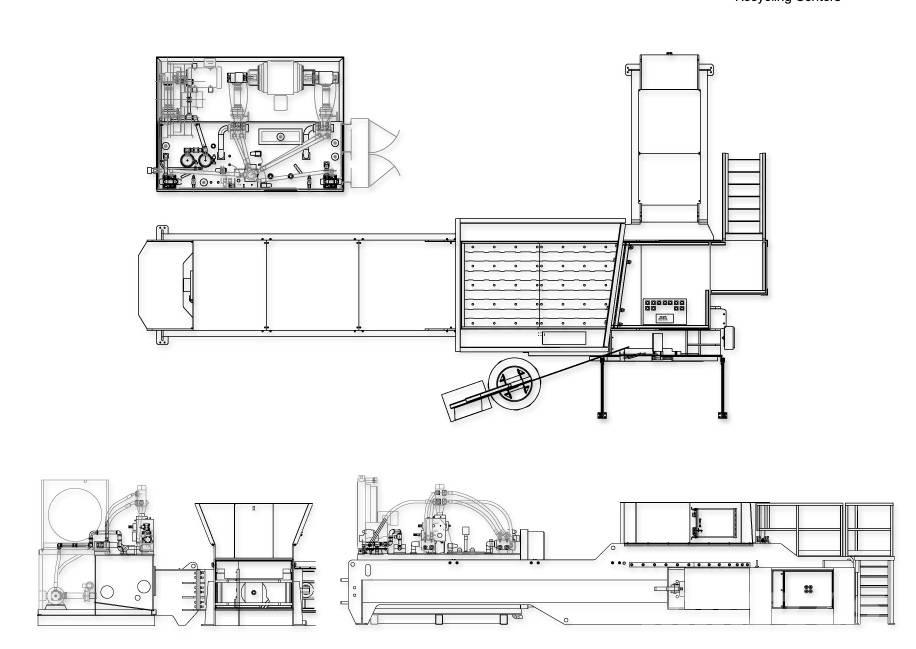 Harris 150S-4-12/9 Industriële balenpersen