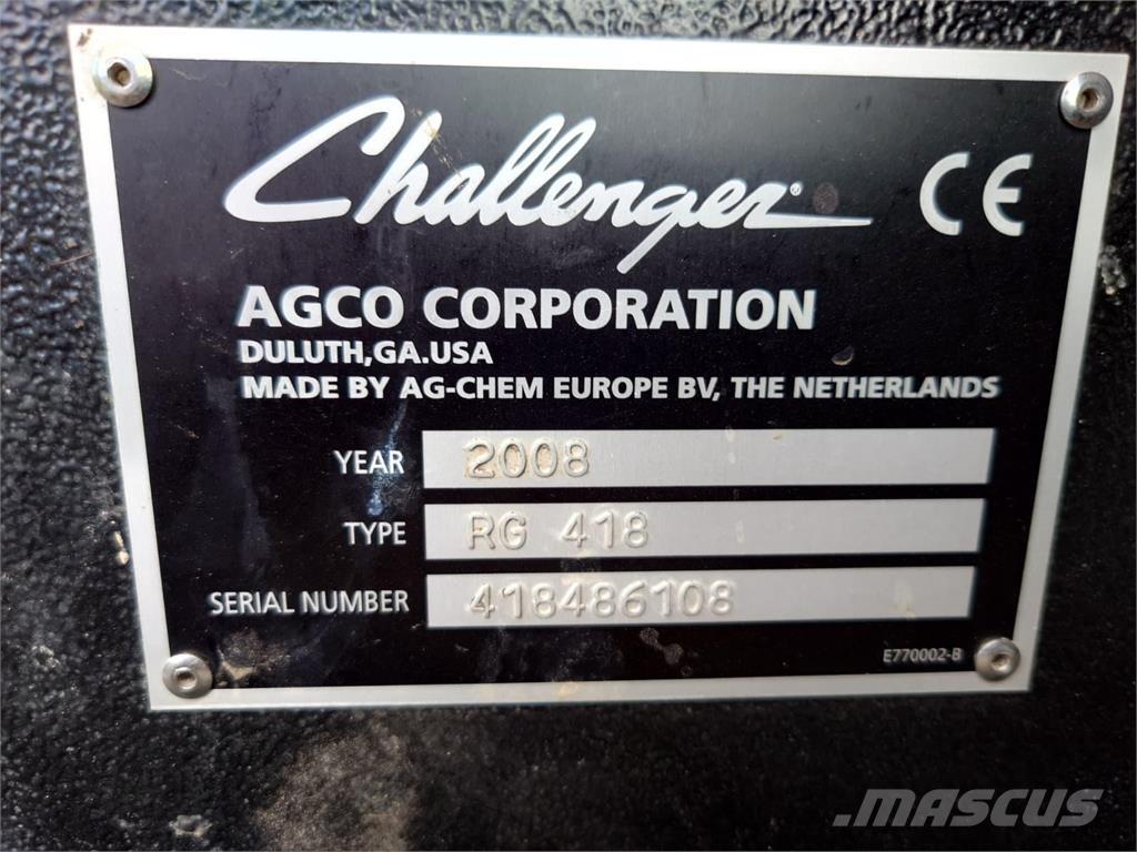 Challenger RG418 Zelfrijdende spuitmachines