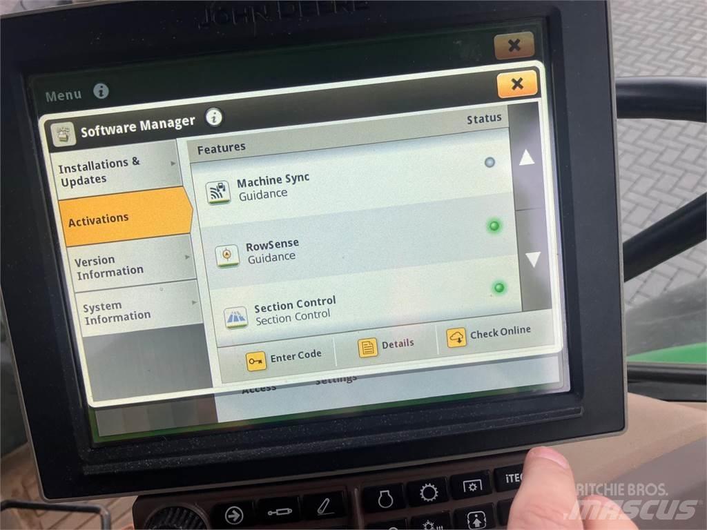 John Deere 6195R Tractoren
