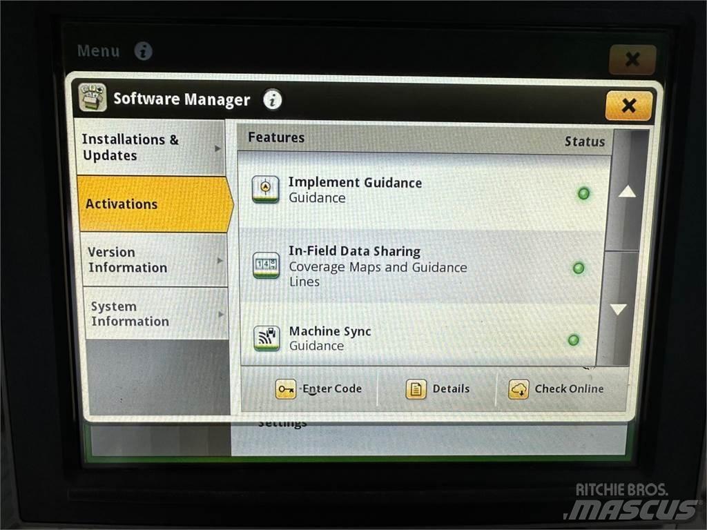 John Deere 8RX 410 Tractoren