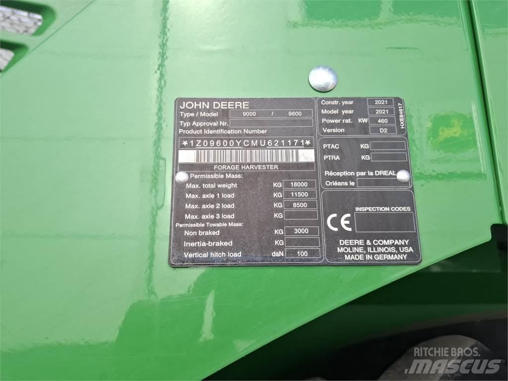 John Deere 9600 Zelfrijdende veldhakselaars