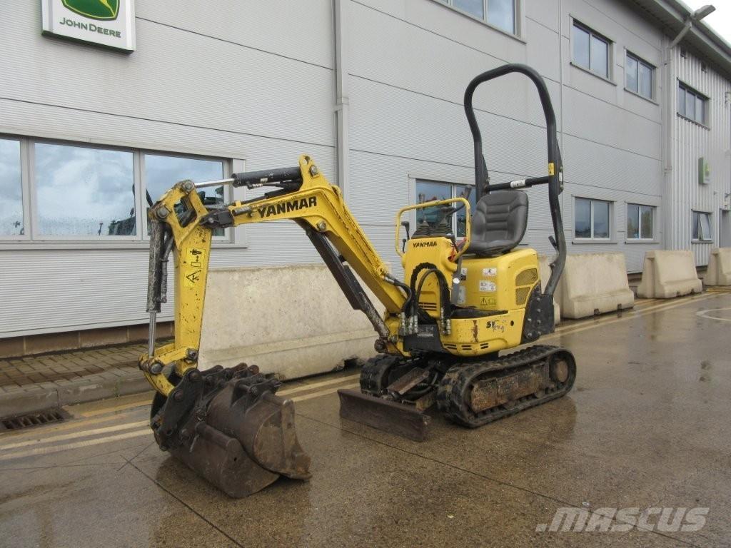 Yanmar SV08 Rupsgraafmachines