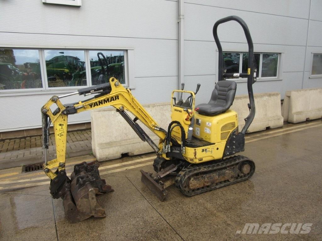 Yanmar SV08 Rupsgraafmachines