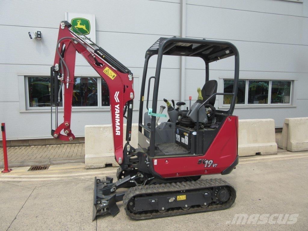 Yanmar SV19VT Rupsgraafmachines