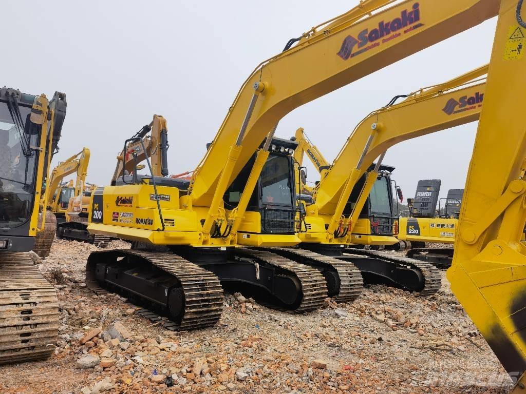 Komatsu pc200-8 Rupsgraafmachines