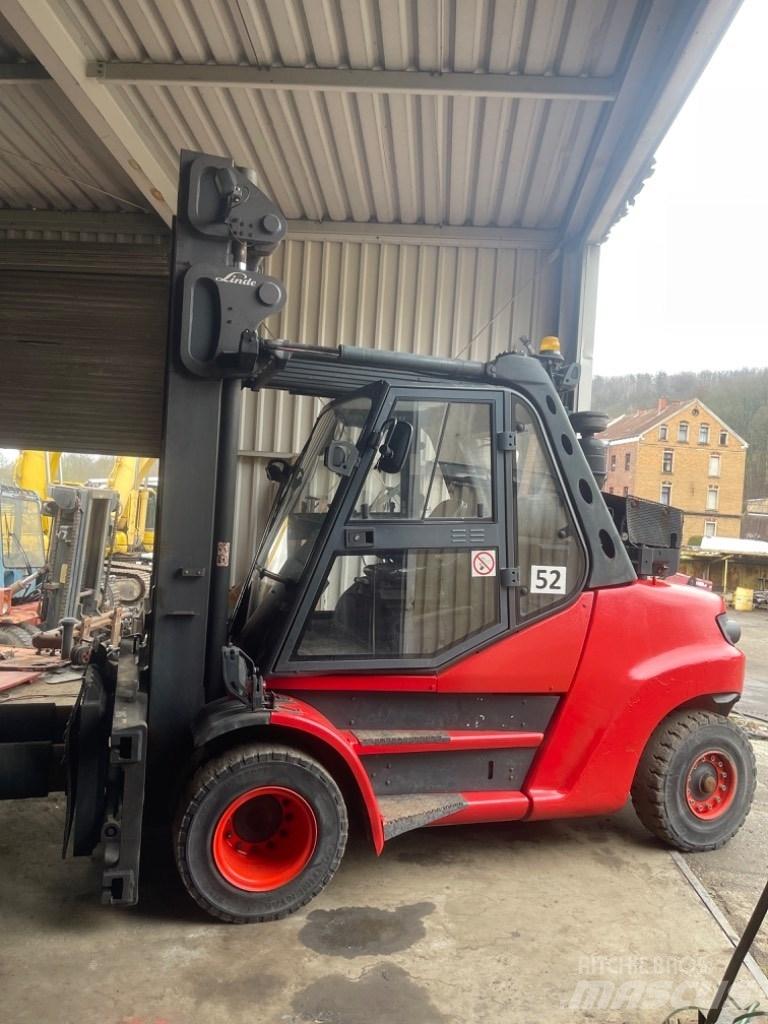 Linde H 80 T 900 LPG heftrucks