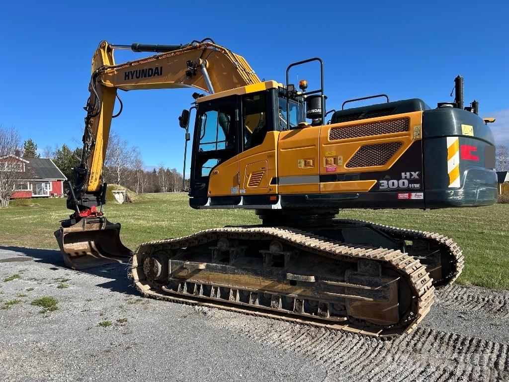 Hyundai HX 300 HW Rupsgraafmachines