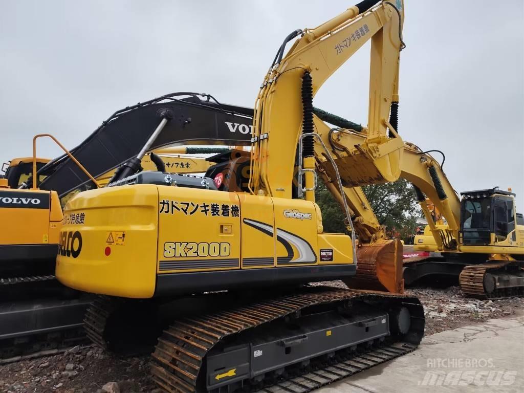 Kobelco SK 200 Rupsgraafmachines