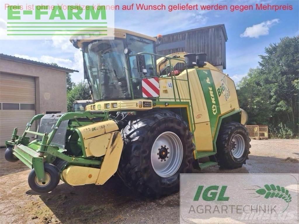 Krone big x 650 Zelfrijdende veldhakselaars